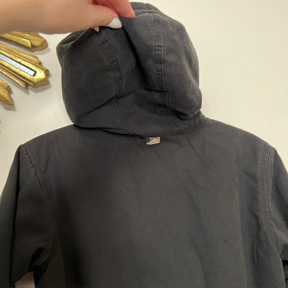 Walls Tough Wear Black Hooded Jacket - Picture 4 of 16